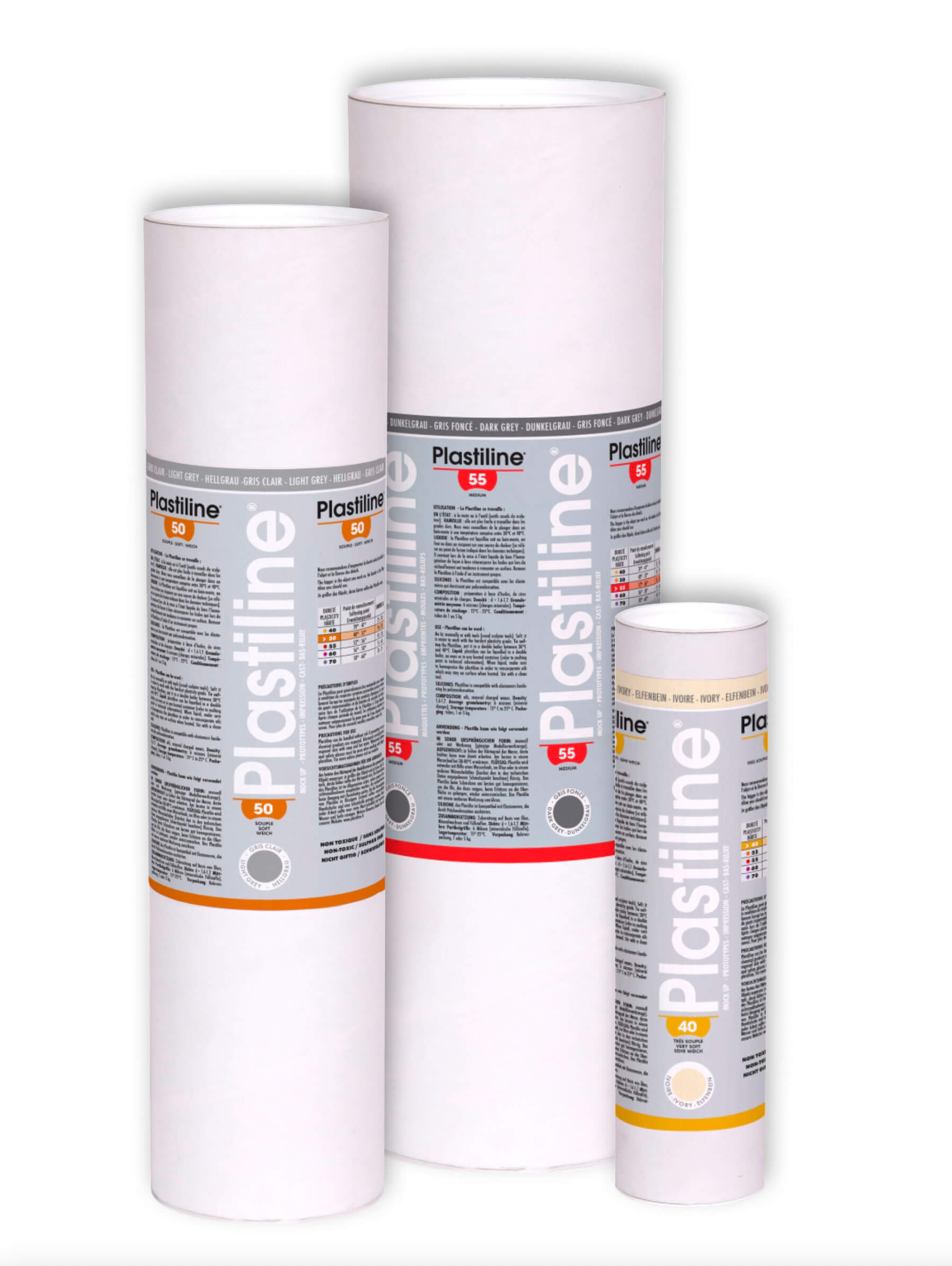 Plastiline en tubes