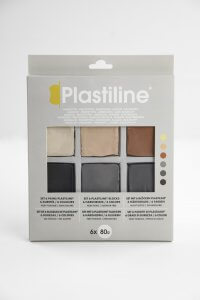 Set 6 pains Plastiline