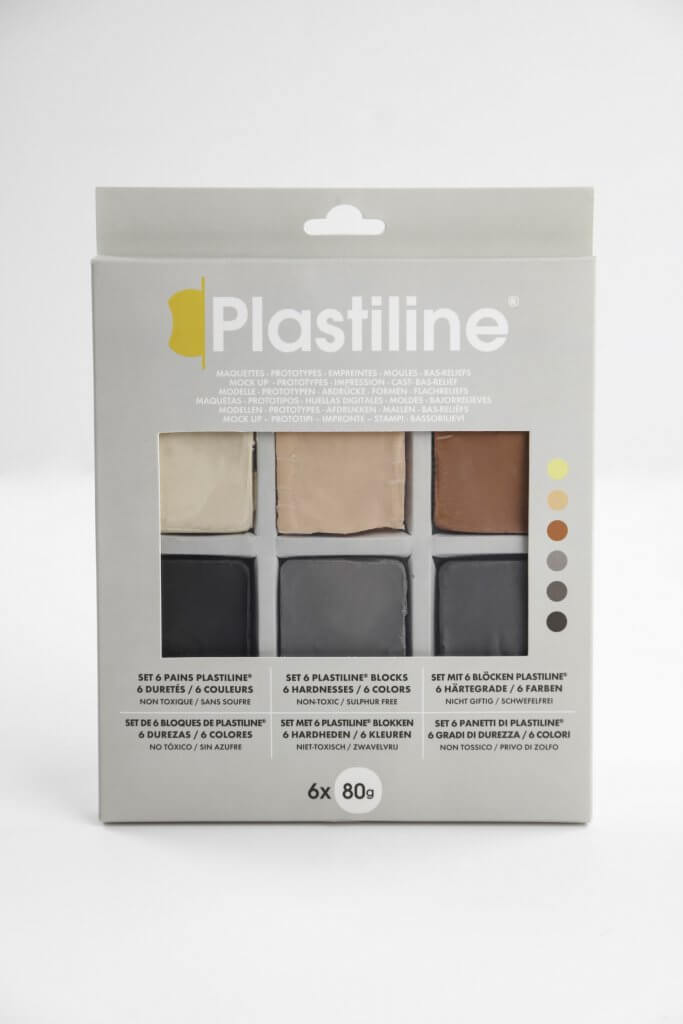 Set of 6 Plastiline Blocks